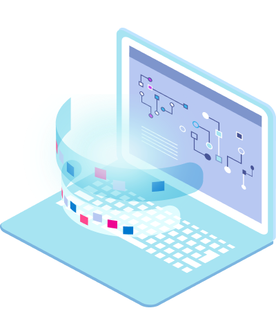 必要な情報を集めて整理するイメージ